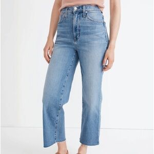 Madewell The Perfect Vintage Wide Leg Crop Jean 26